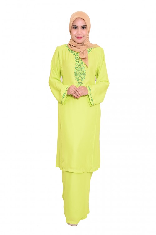 BAJU KURUNG SILKY SATIN